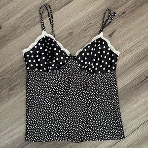 Y2K silky camisole top